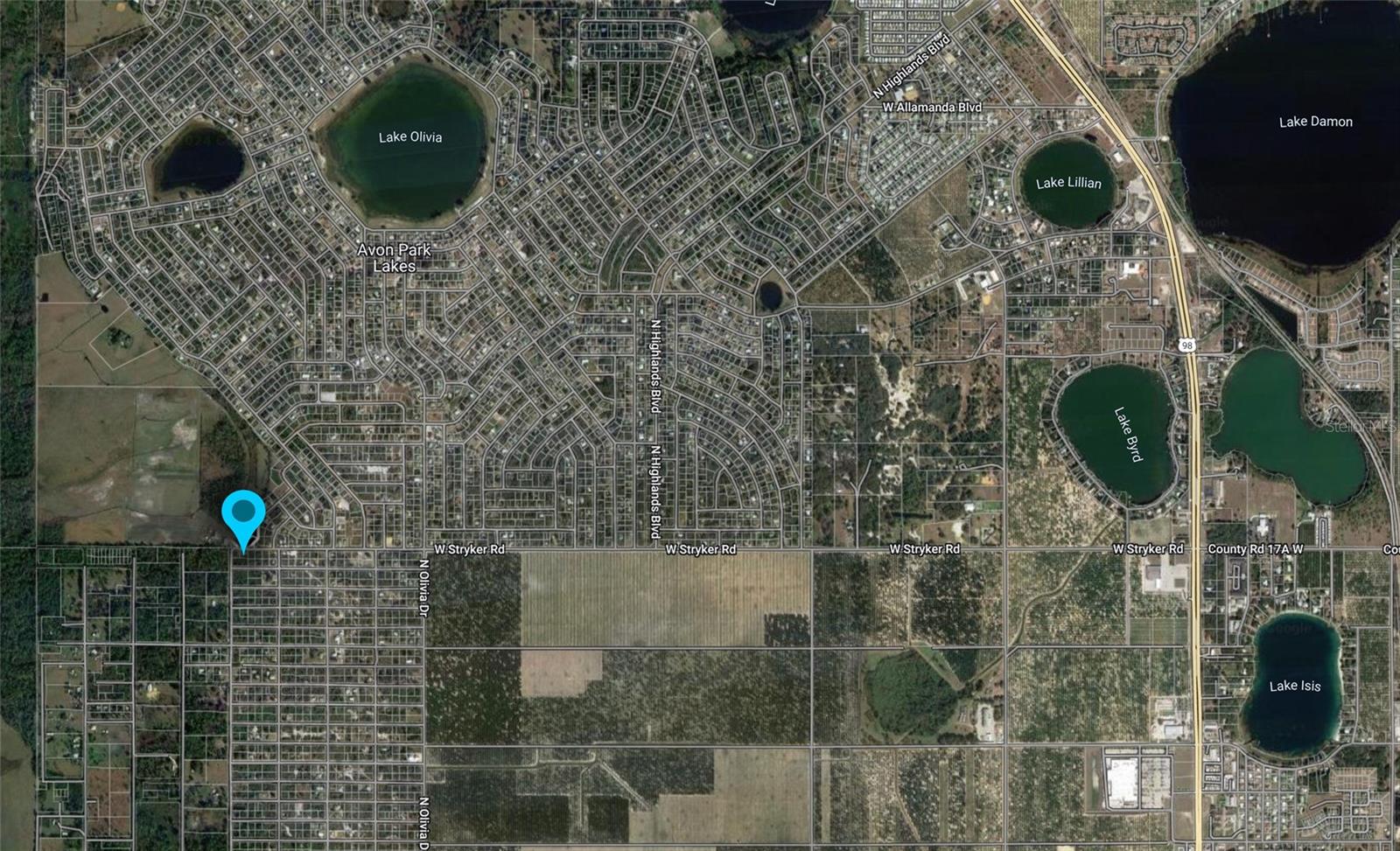 3025 W STRYKER RD, AVON PARK, FL, 33825