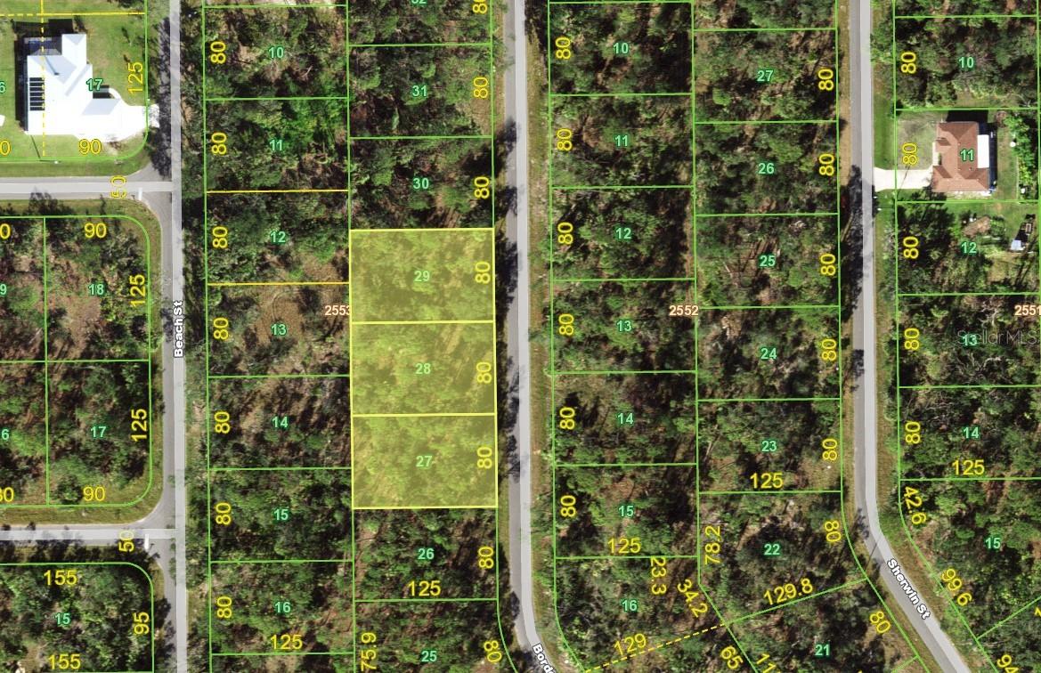 1101, 1109 & 1117 BORDER ST, PORT CHARLOTTE, FL, 33953