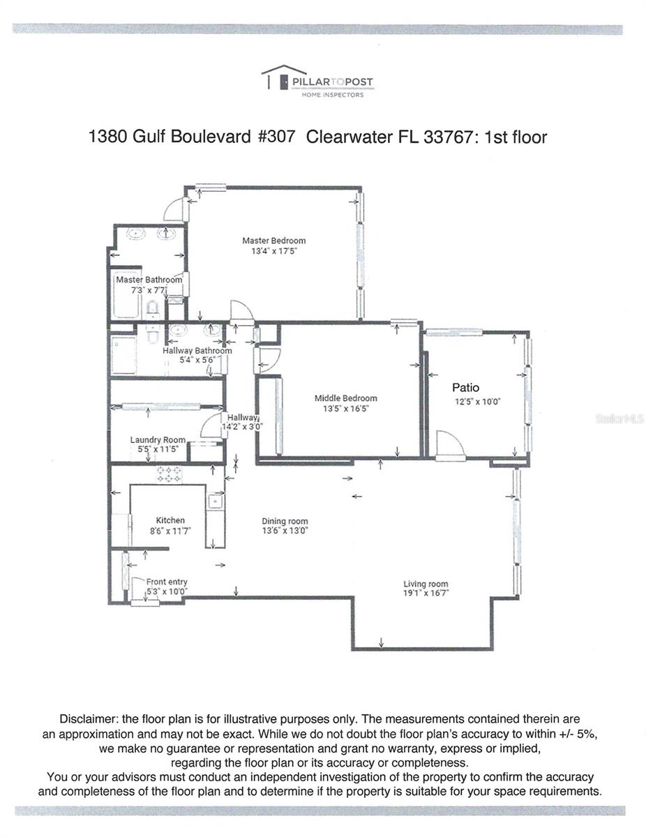 Floor Plan Unit 307