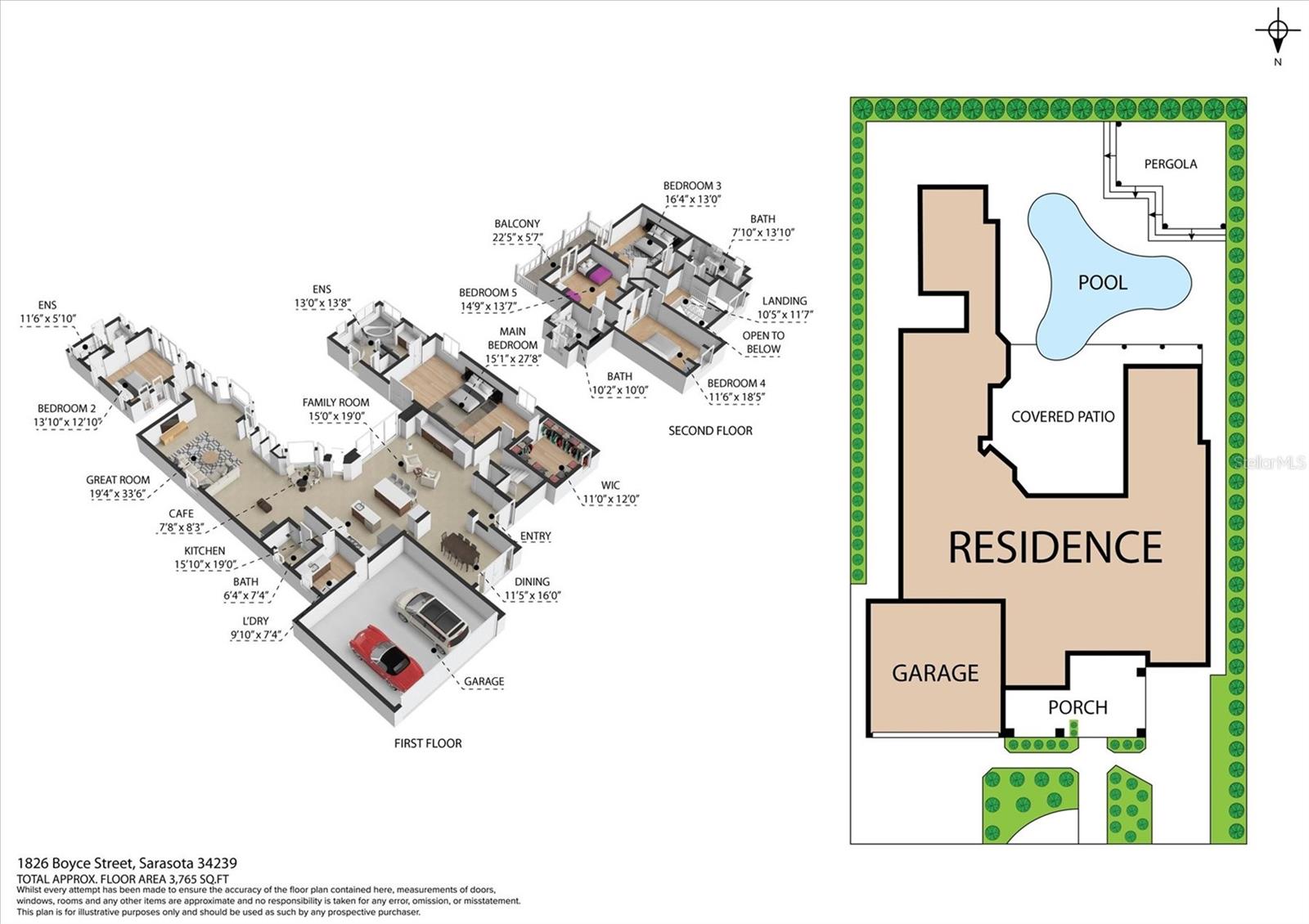 1826 BOYCE ST, SARASOTA, FL, 34239