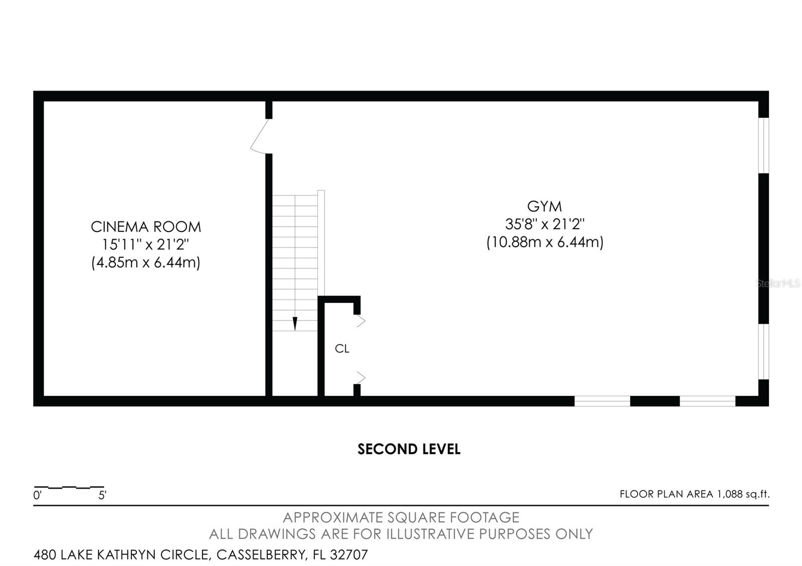 480 LAKE KATHRYN CIR, CASSELBERRY, FL, 32707