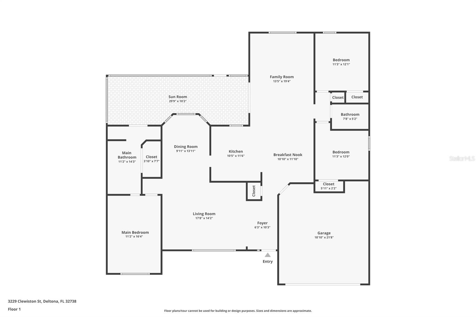 3229 CLEWISTON ST, DELTONA, FL, 32738