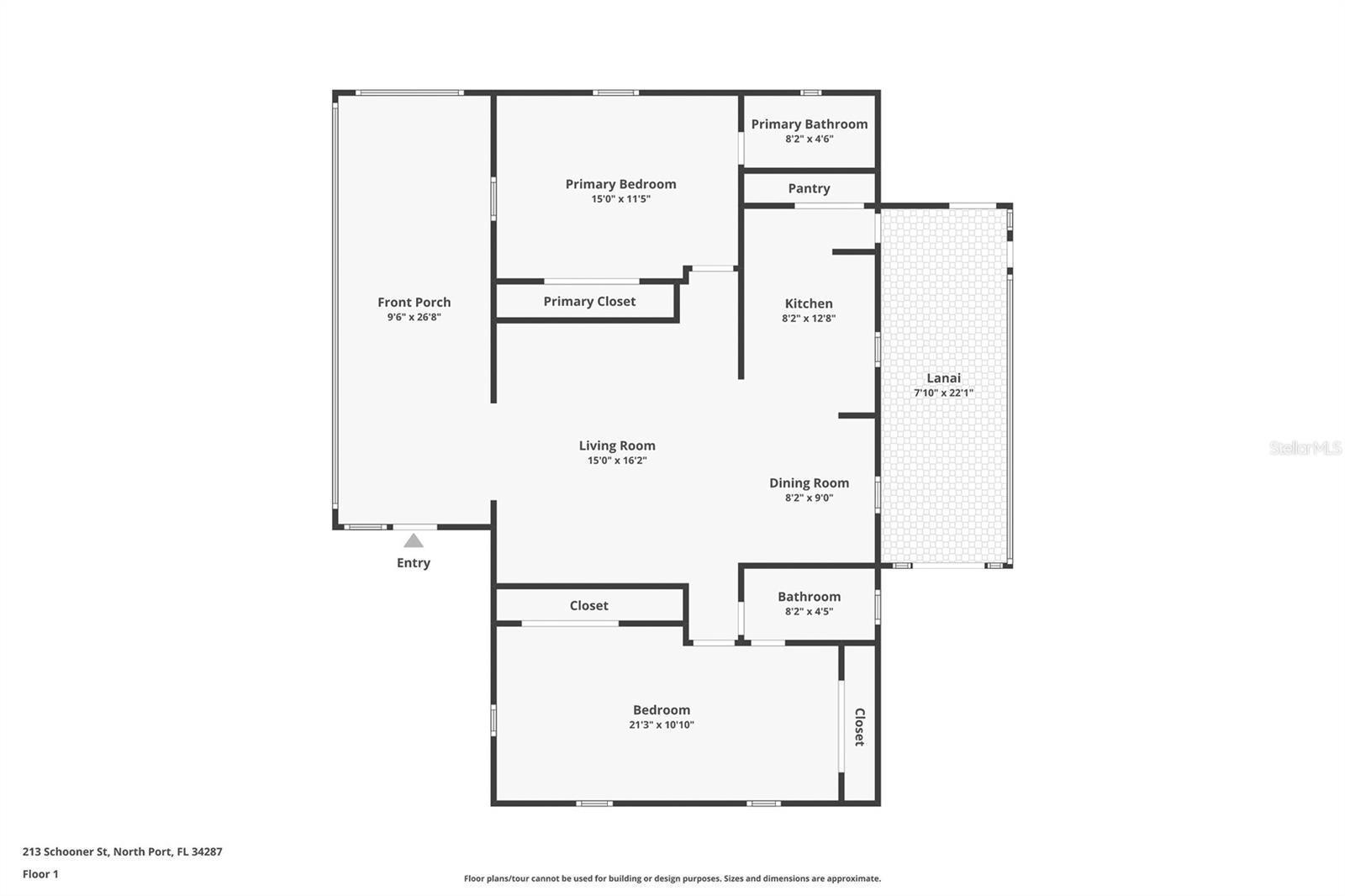 213 SCHOONER ST, NORTH PORT, FL, 34287