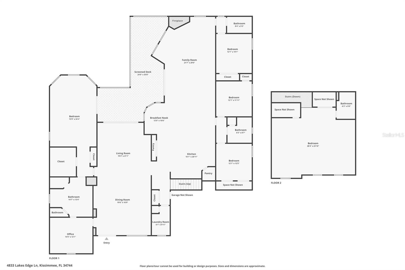 4833 LAKES EDGE LN, KISSIMMEE, FL, 34744
