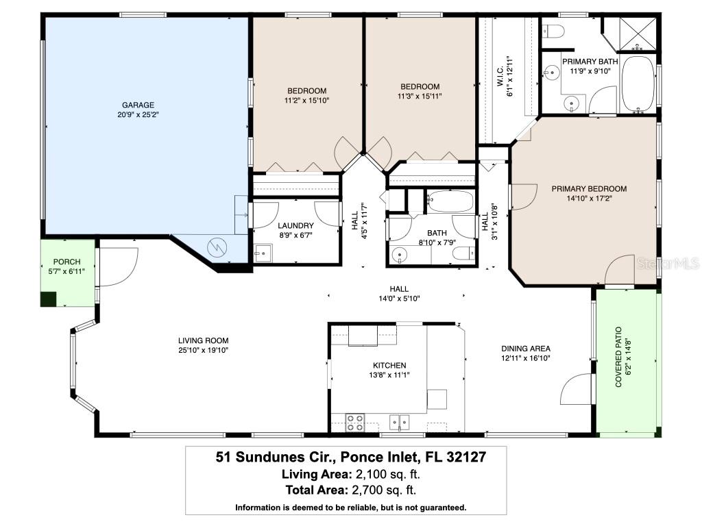 51 SUN DUNES CIR, PONCE INLET, FL, 32127