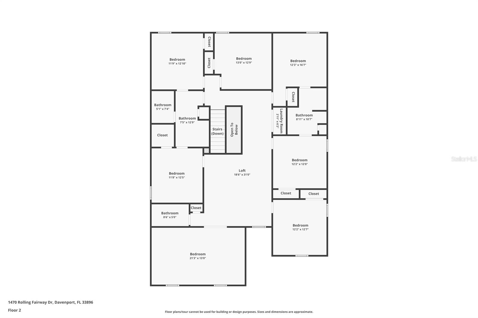 1470 ROLLING FAIRWAY DR, DAVENPORT, FL, 33896