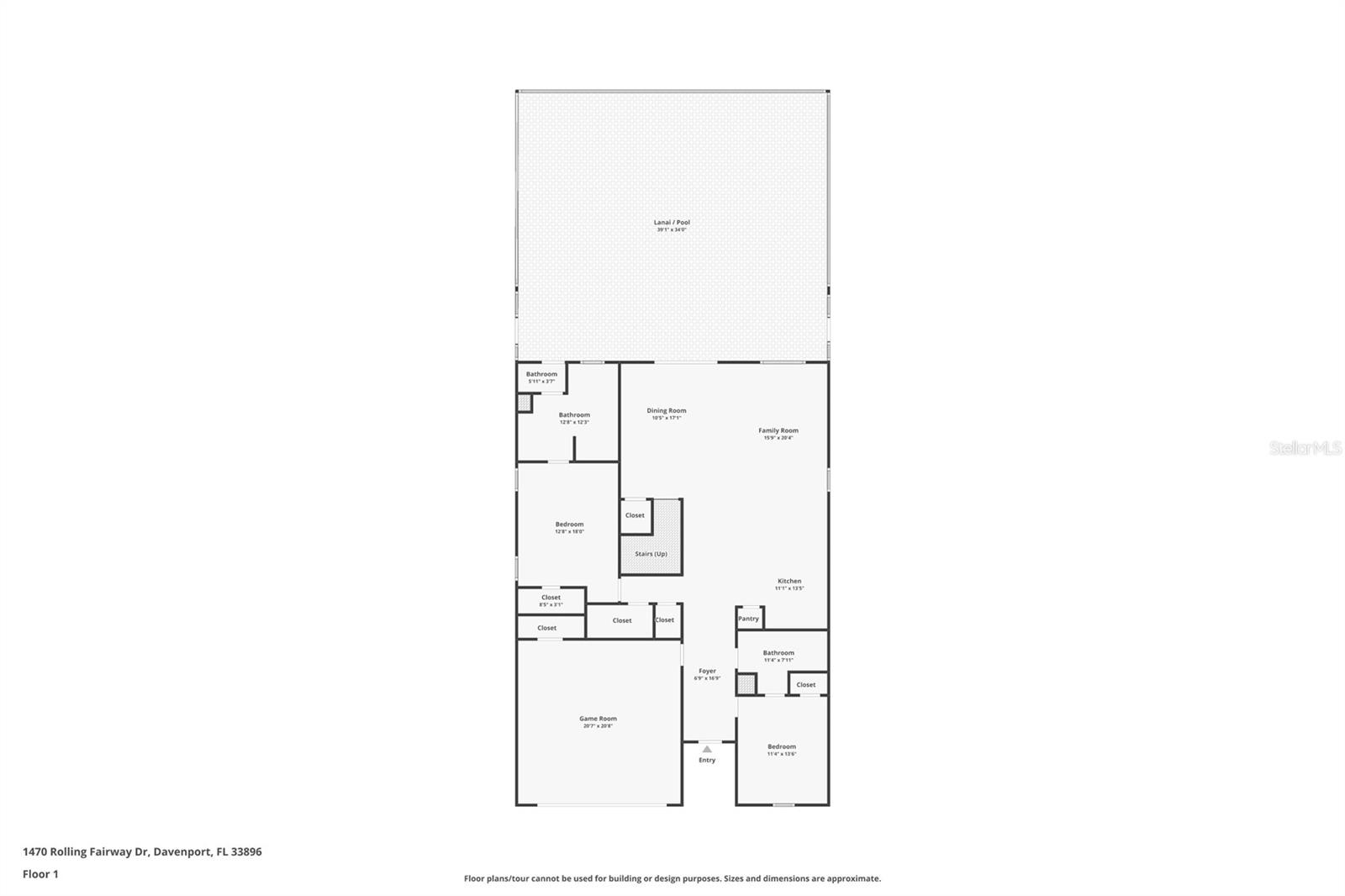 1470 ROLLING FAIRWAY DR, DAVENPORT, FL, 33896