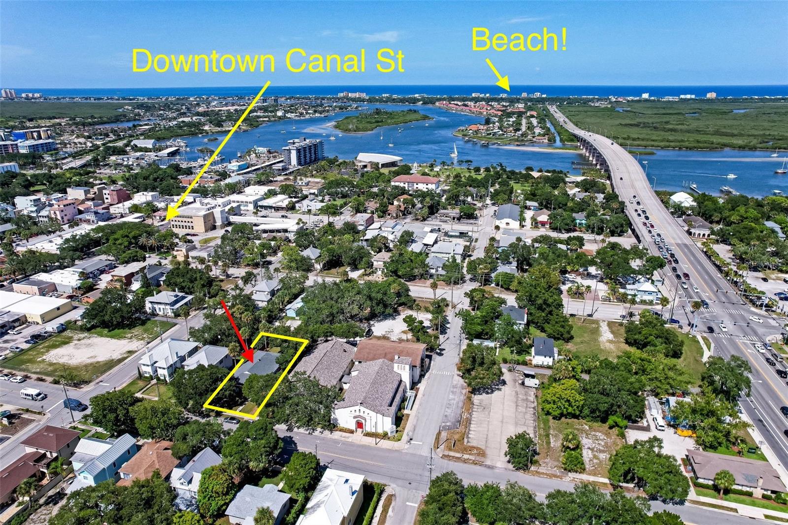 207 and 209 PALMETTO ST, NEW SMYRNA BEACH, FL, 32168