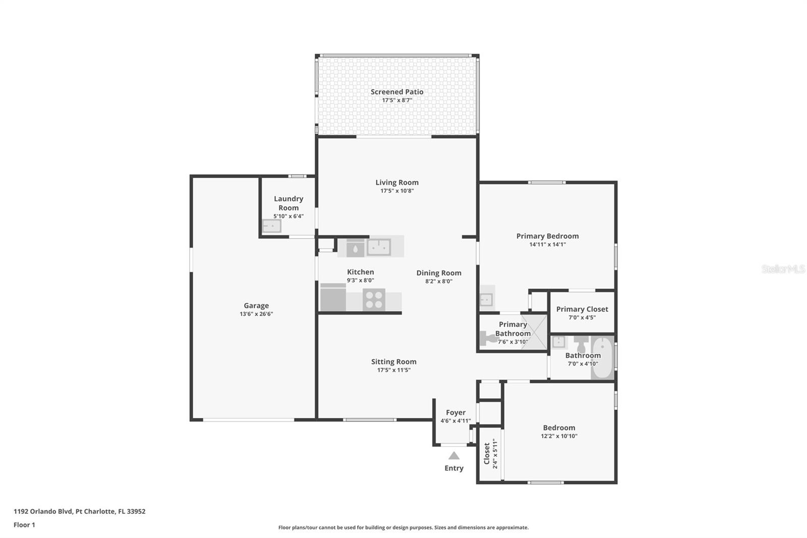 1192 ORLANDO BLVD, PORT CHARLOTTE, FL, 33952