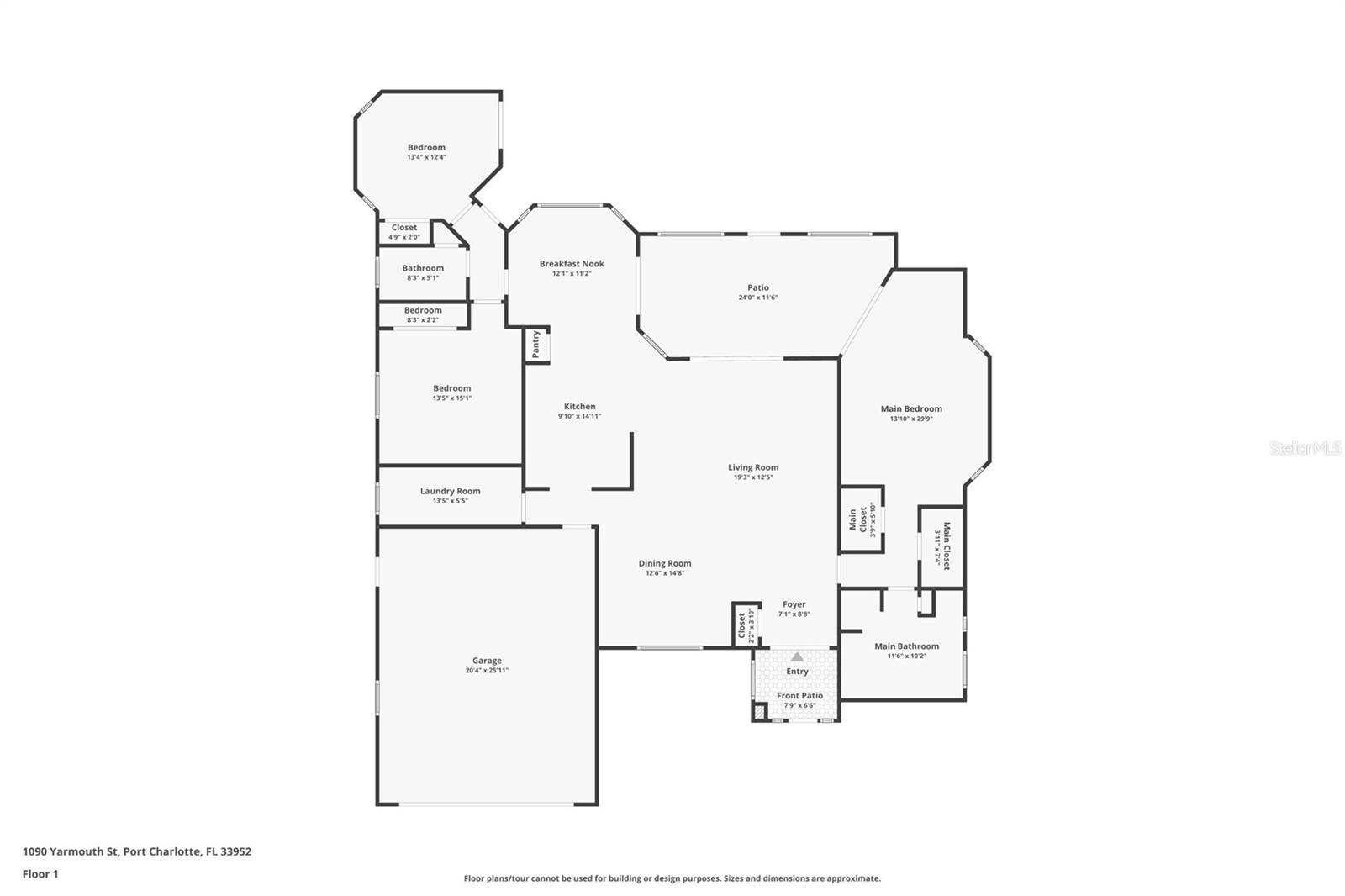1090 YARMOUTH ST, PORT CHARLOTTE, FL, 33952