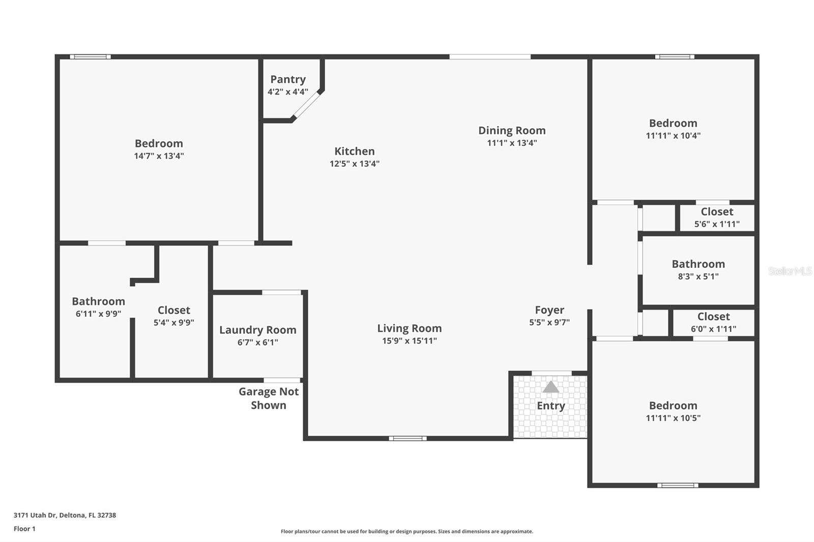 3171 UTAH DR, DELTONA, FL, 32738