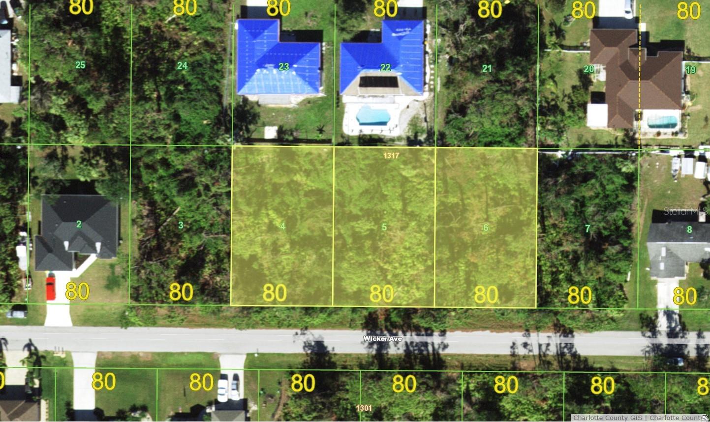 23112, 23120 & 23128 WICKER AVE, PUNTA GORDA, FL, 33980