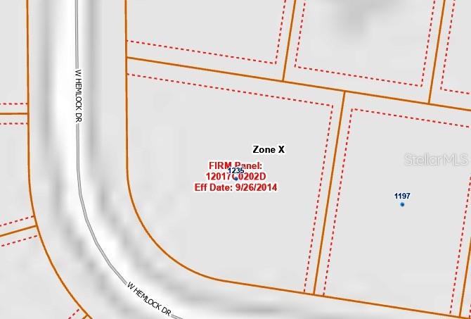 1235 W HEMLOCK DR, CITRUS SPRINGS, FL, 34434