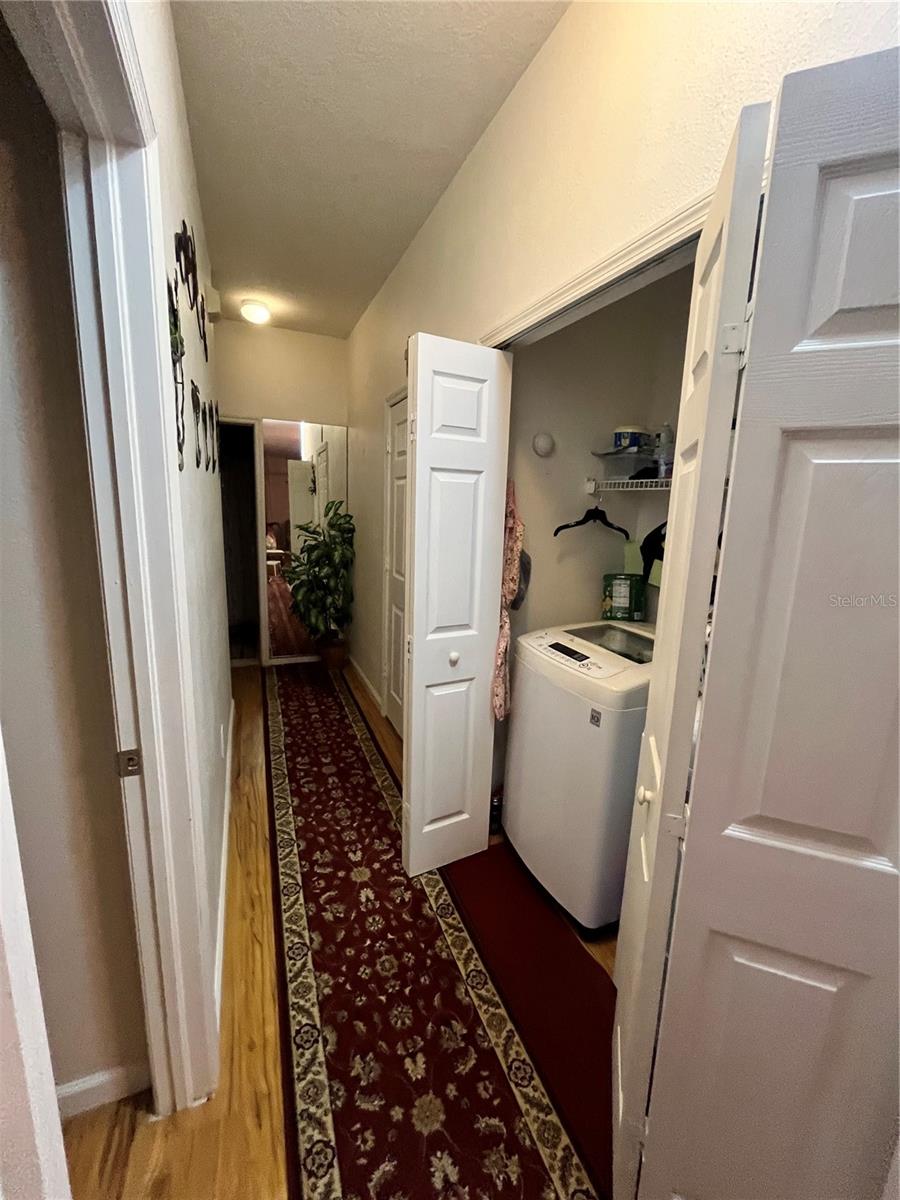 Washer & Dryer closet