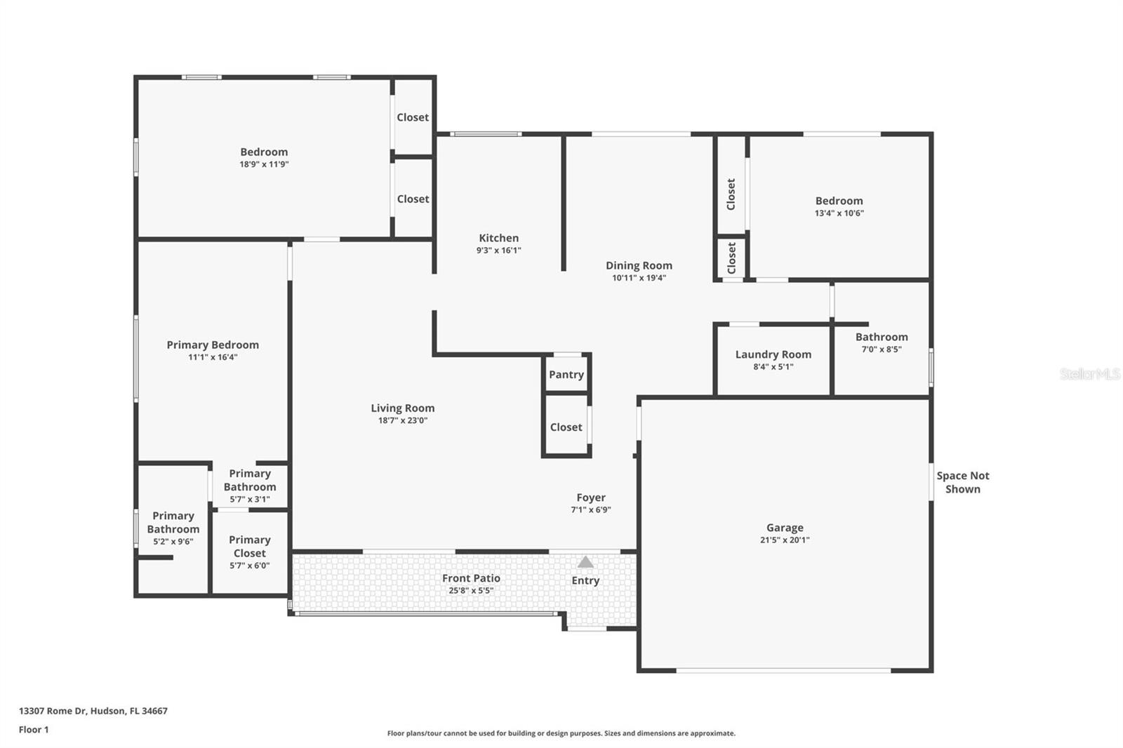13307 ROME DR, HUDSON, FL, 34667