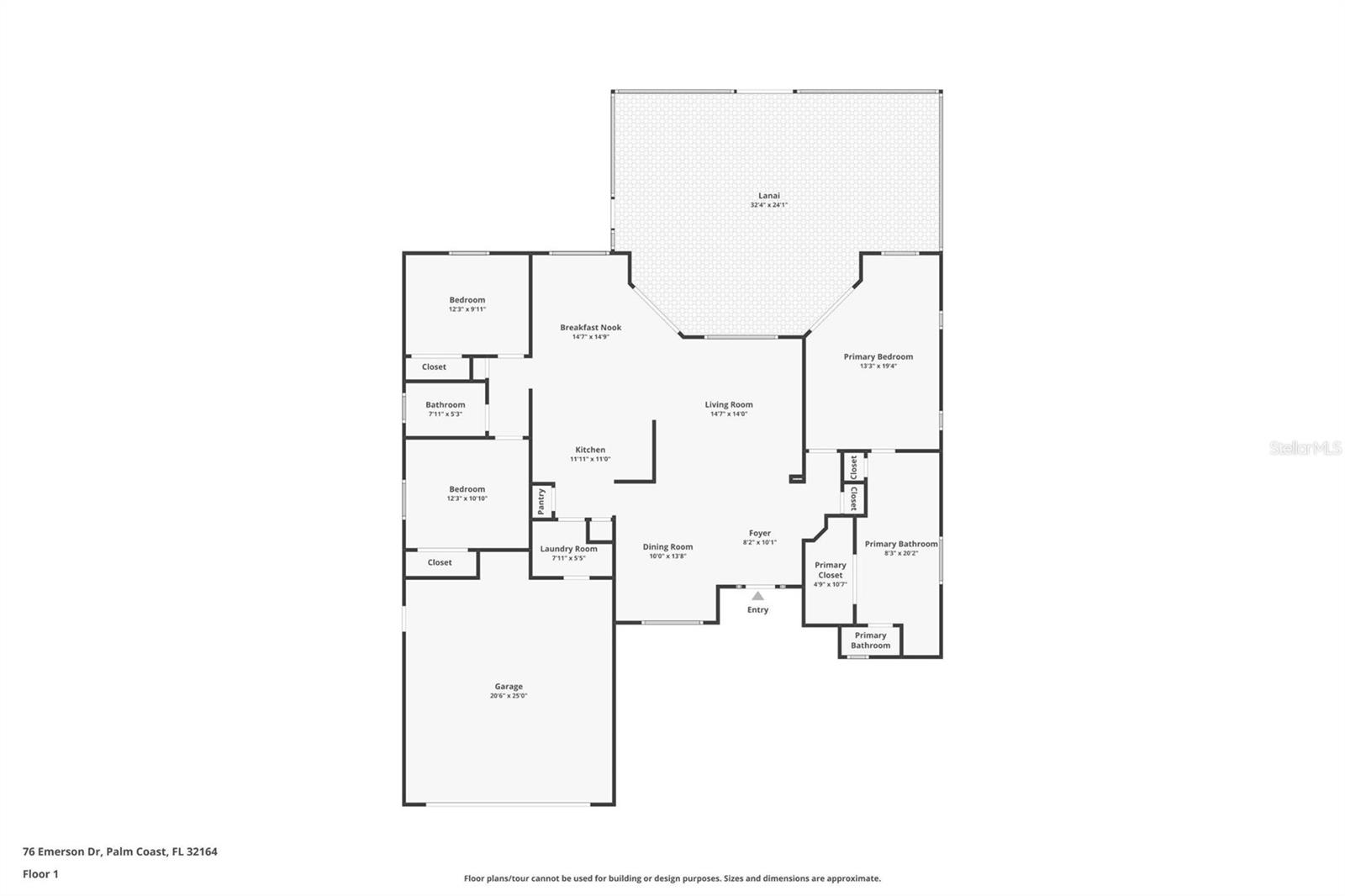 76 EMERSON DR, PALM COAST, FL, 32164