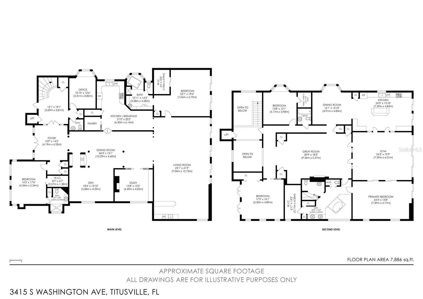 3415 S WASHINGTON AVE, TITUSVILLE, FL, 32780