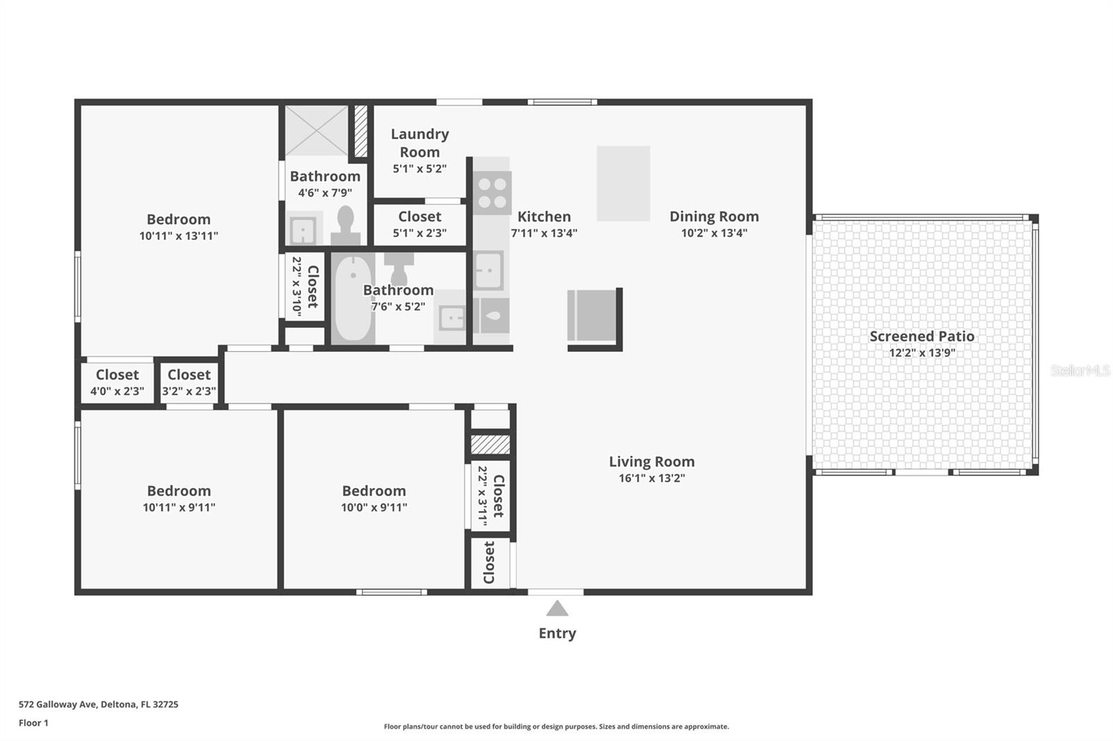 572 GALLOWAY AVE, DELTONA, FL, 32725