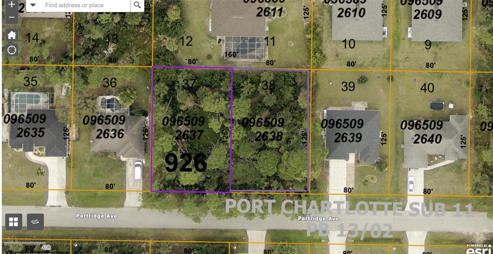 PARTRIDGE AVE, NORTH PORT, FL, 34286