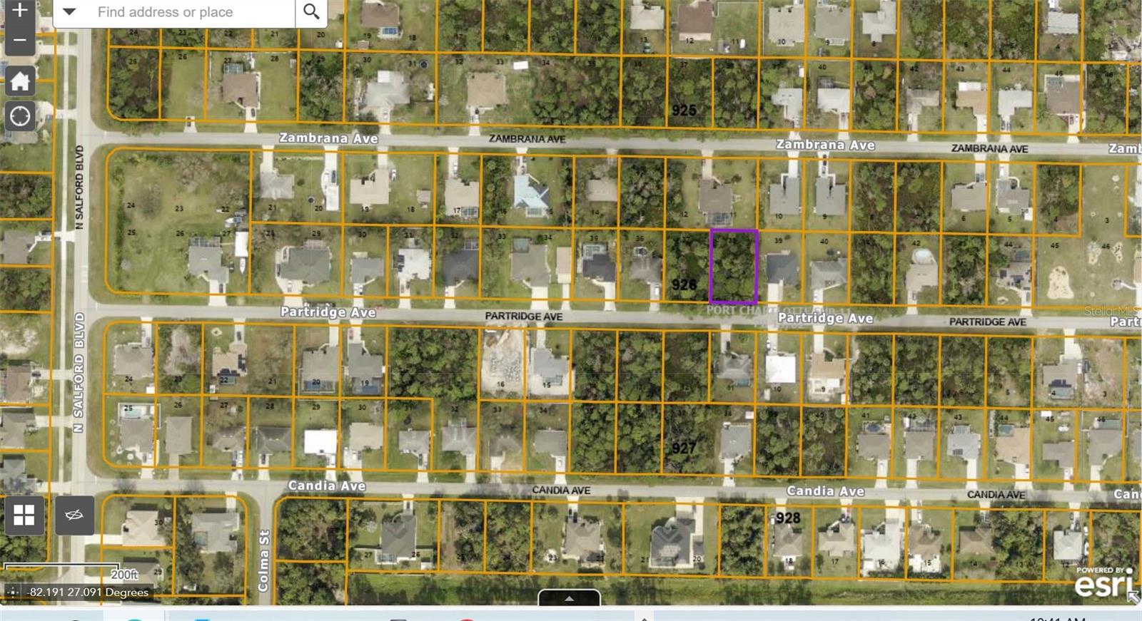 PARTRIDGE AVE, NORTH PORT, FL, 34286