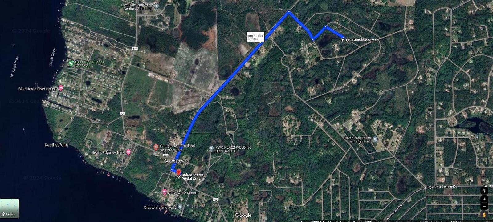 119 GRANDALE ST, GEORGETOWN, FL, 32139