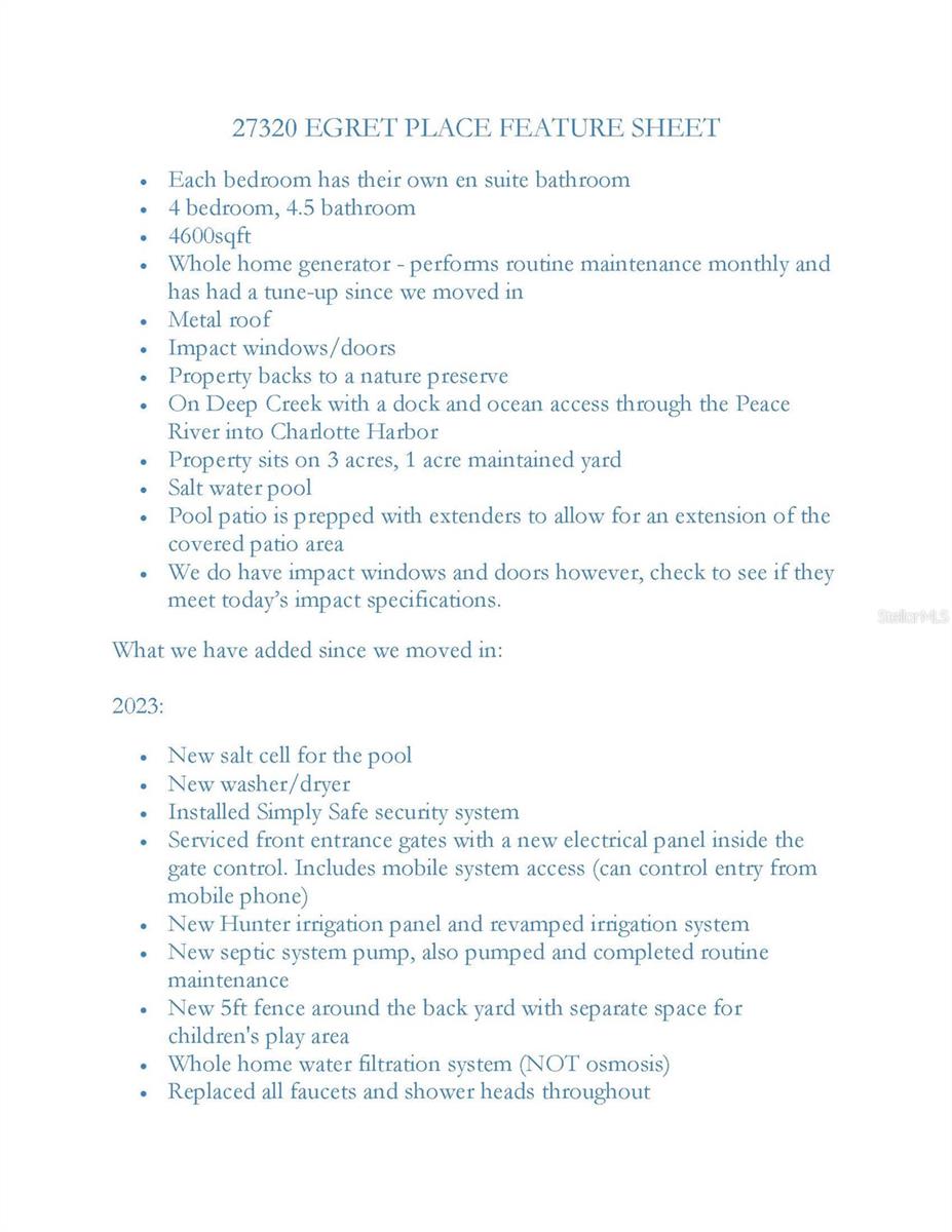 27320 EGRET PL, PUNTA GORDA, FL, 33983