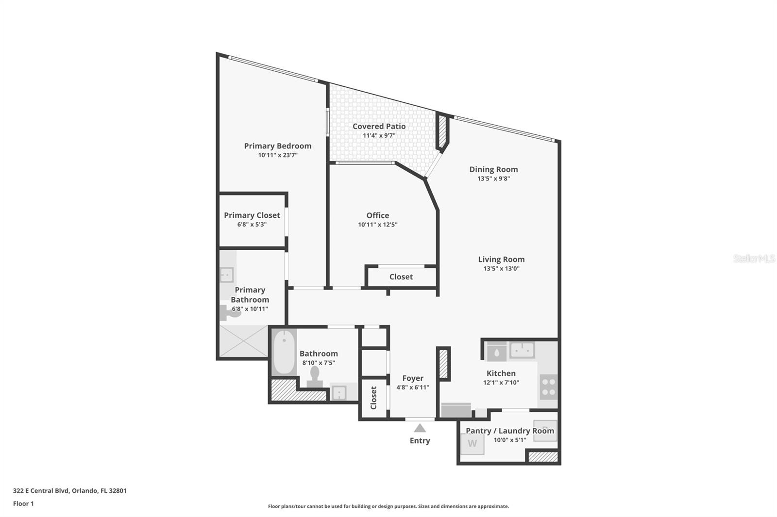 322 E CENTRAL BLVD #505, ORLANDO, FL, 32801