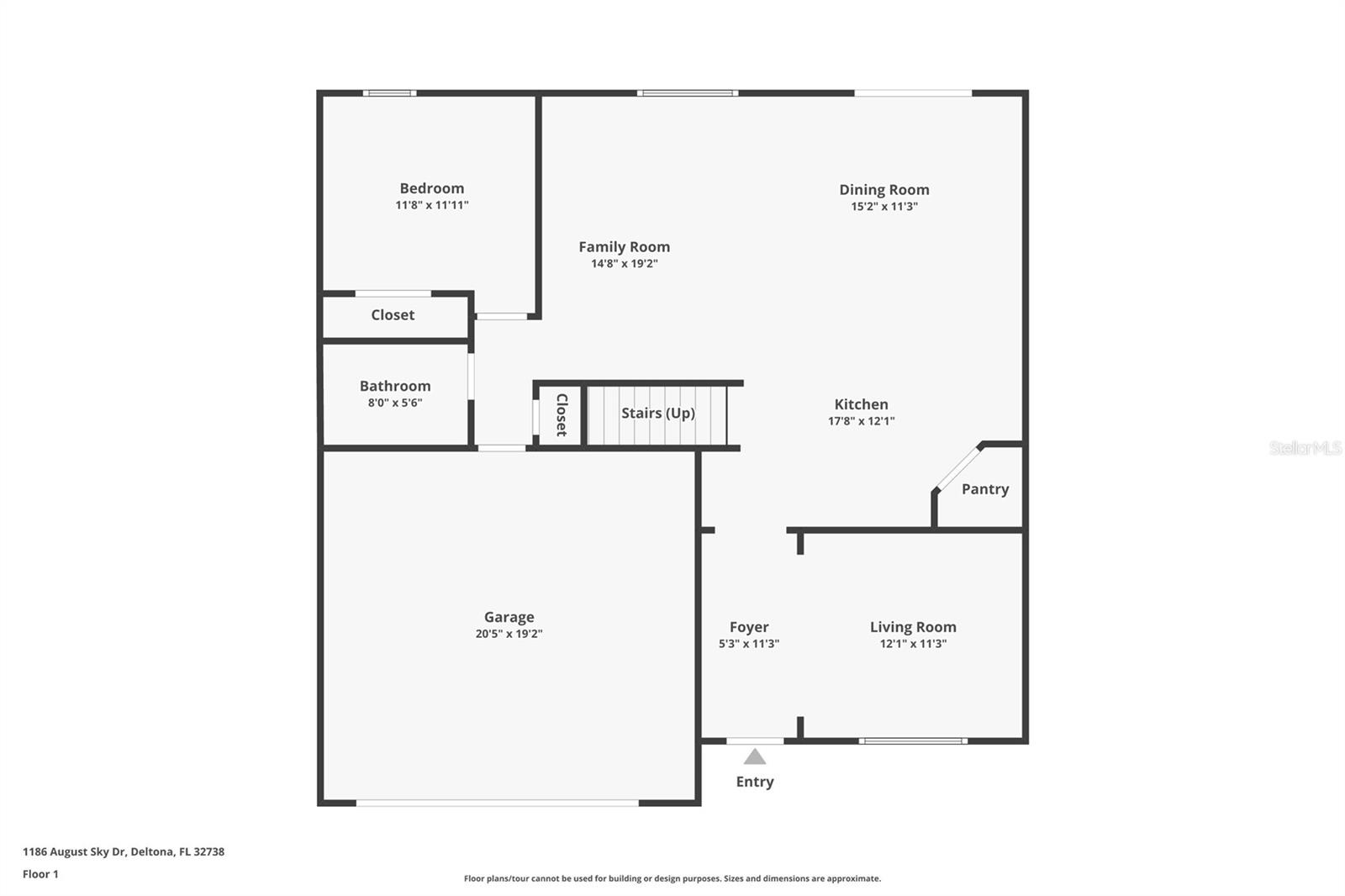 1186 AUGUST SKY DR, DELTONA, FL, 32738