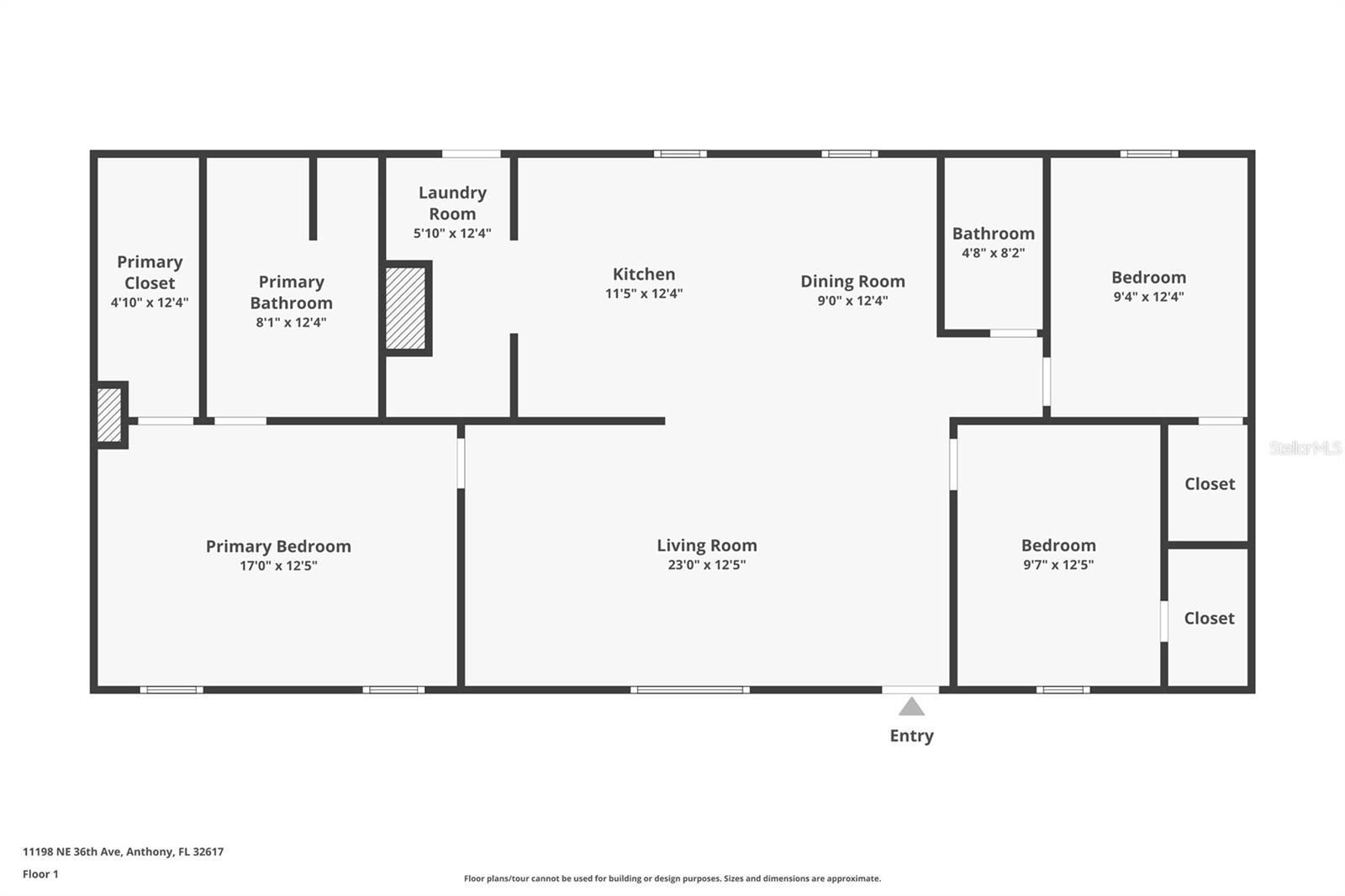 11198 NE 36TH AVE, ANTHONY, FL, 32617