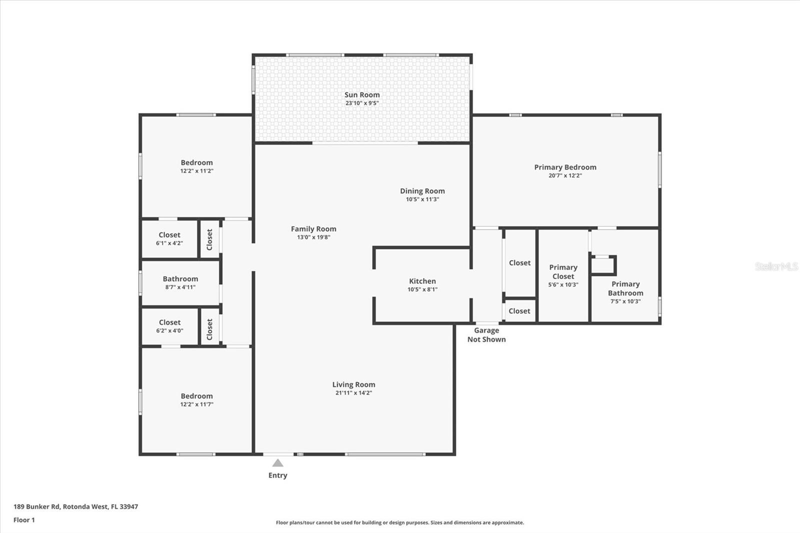 189 BUNKER RD, ROTONDA WEST, FL, 33947