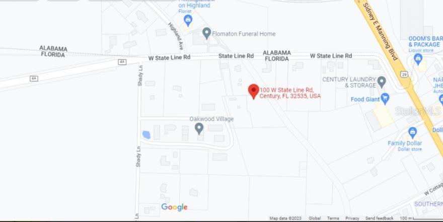 100 W STATE LINE RD, CENTURY, FL, 32535