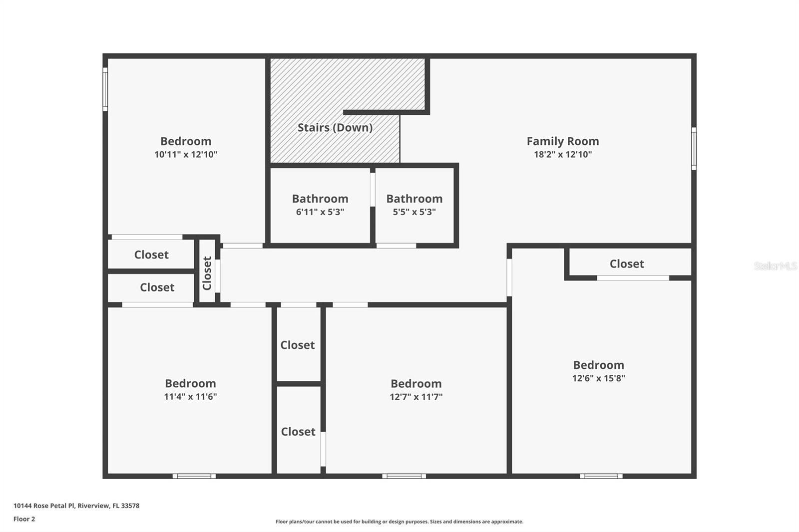 10144 ROSE PETAL PL, RIVERVIEW, FL, 33578