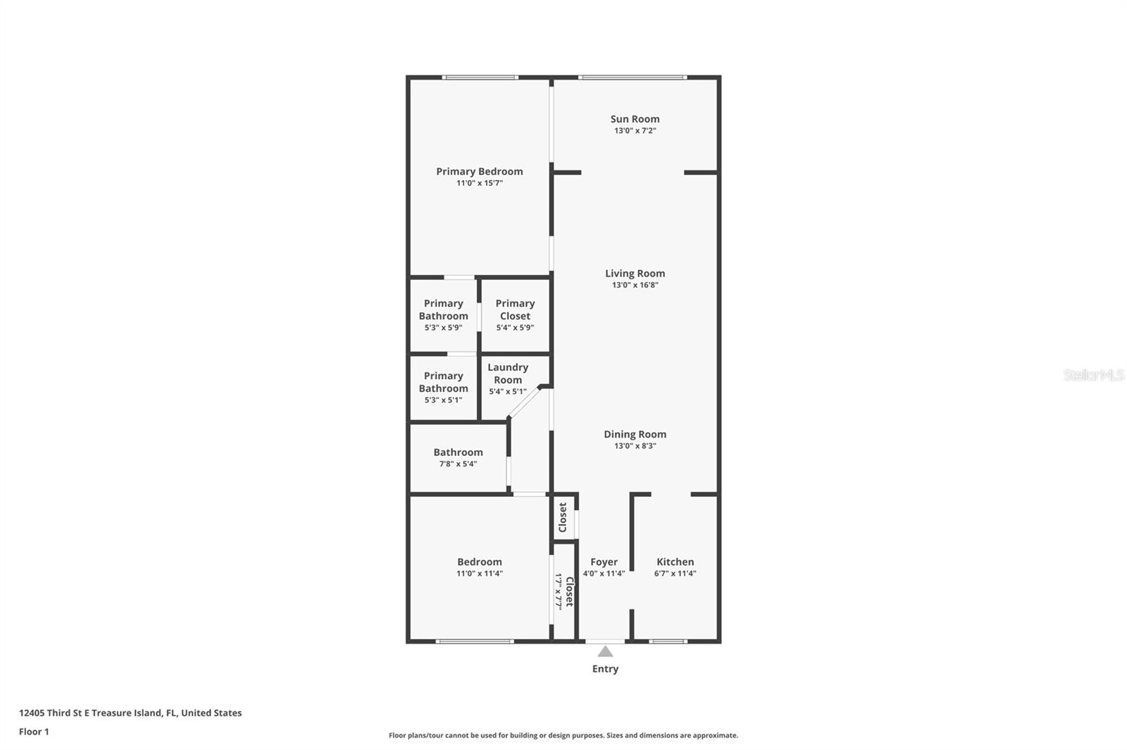 12405 3RD ST E #206, TREASURE ISLAND, FL, 33706