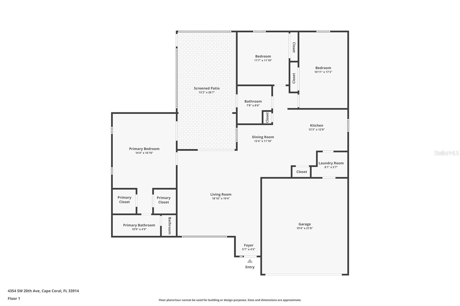 4354 SW 20TH AVE, CAPE CORAL, FL, 33914