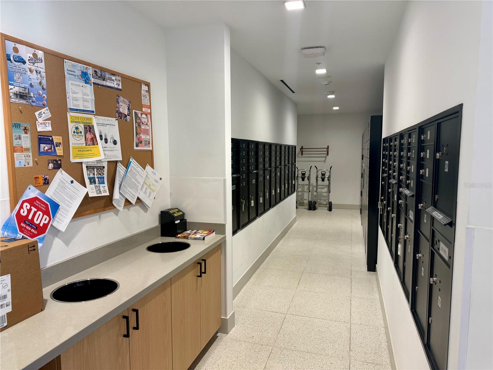 Mail and Package Room