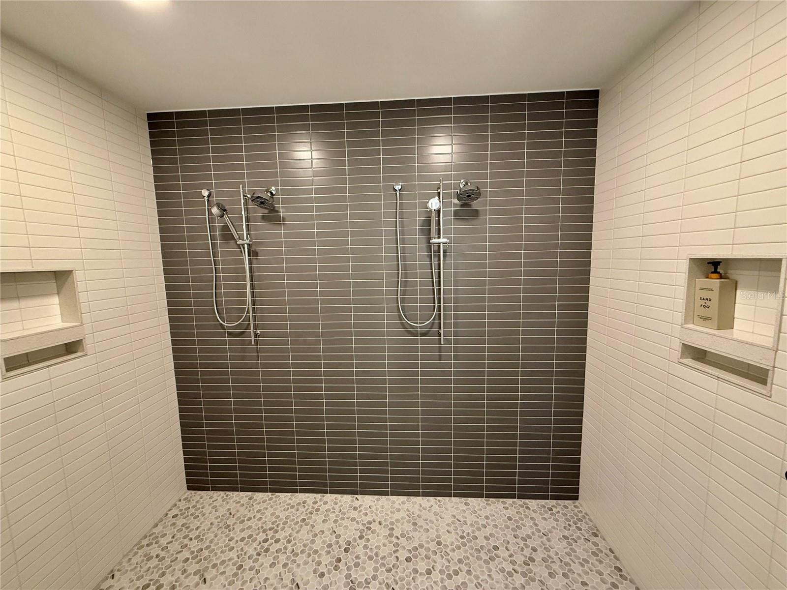 Primary Bath Double Shower