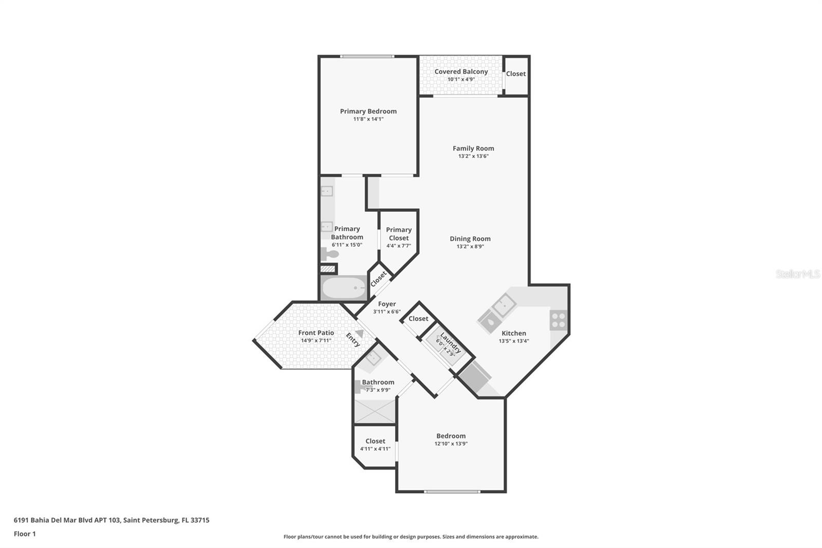 6191 BAHIA DEL MAR BLVD #103, ST PETERSBURG, FL, 33715