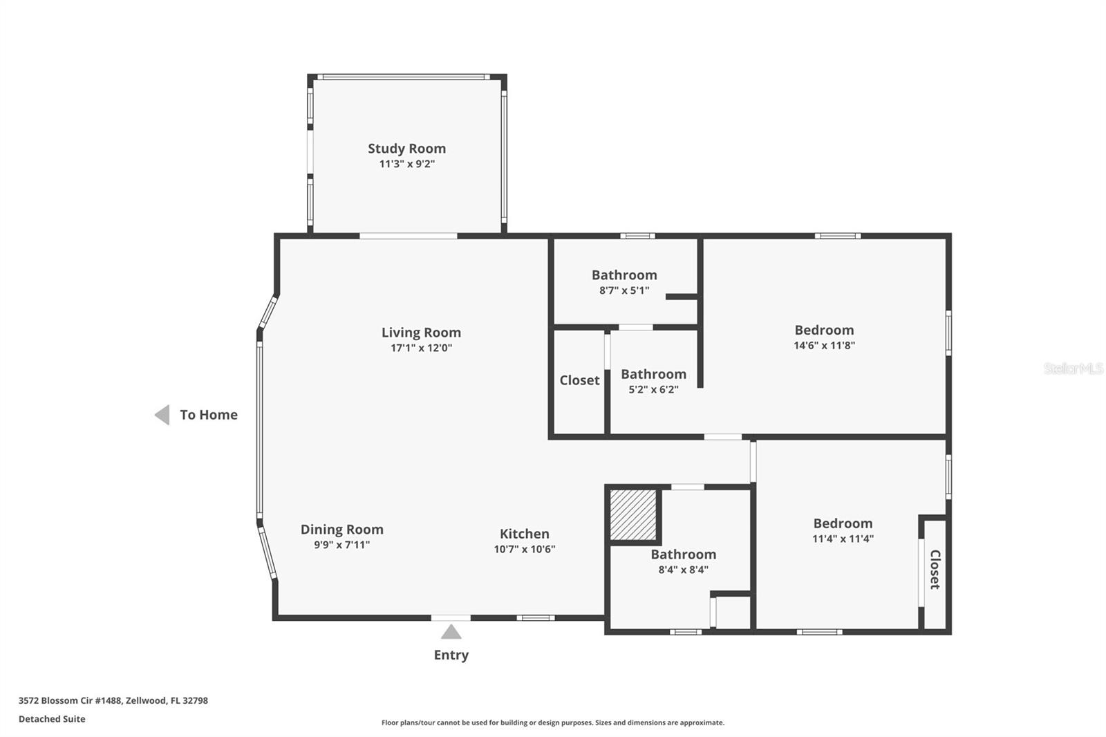 3572 BLOSSOM CIR, ZELLWOOD, FL, 32798