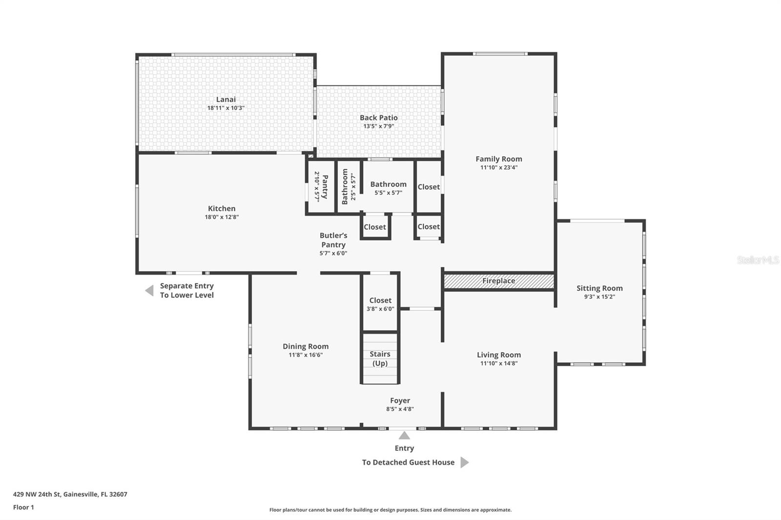 429 NW 24TH ST, GAINESVILLE, FL, 32607