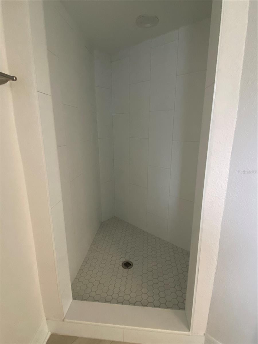 New shower