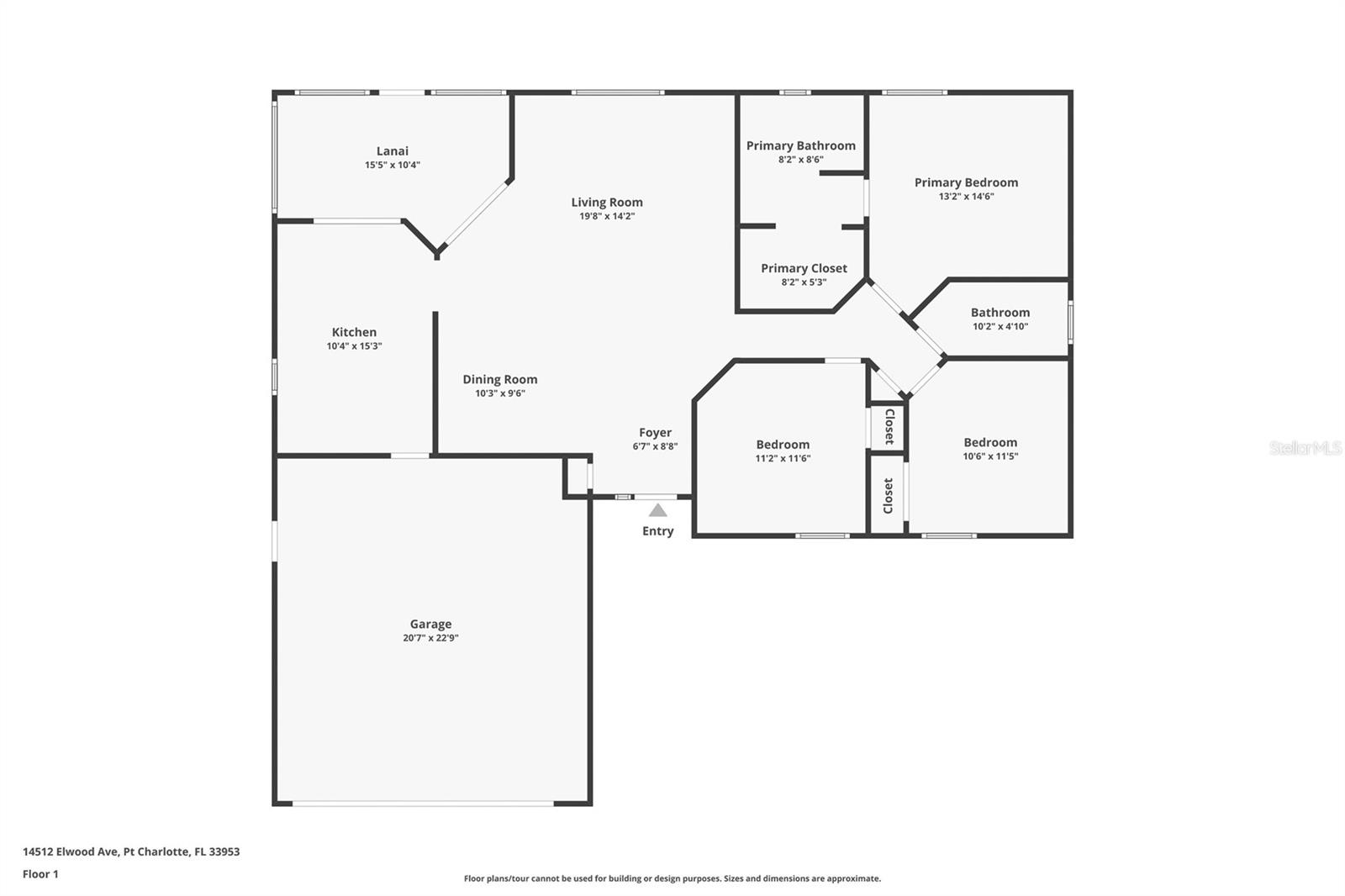 14512 ELWOOD AVE, PORT CHARLOTTE, FL, 33953