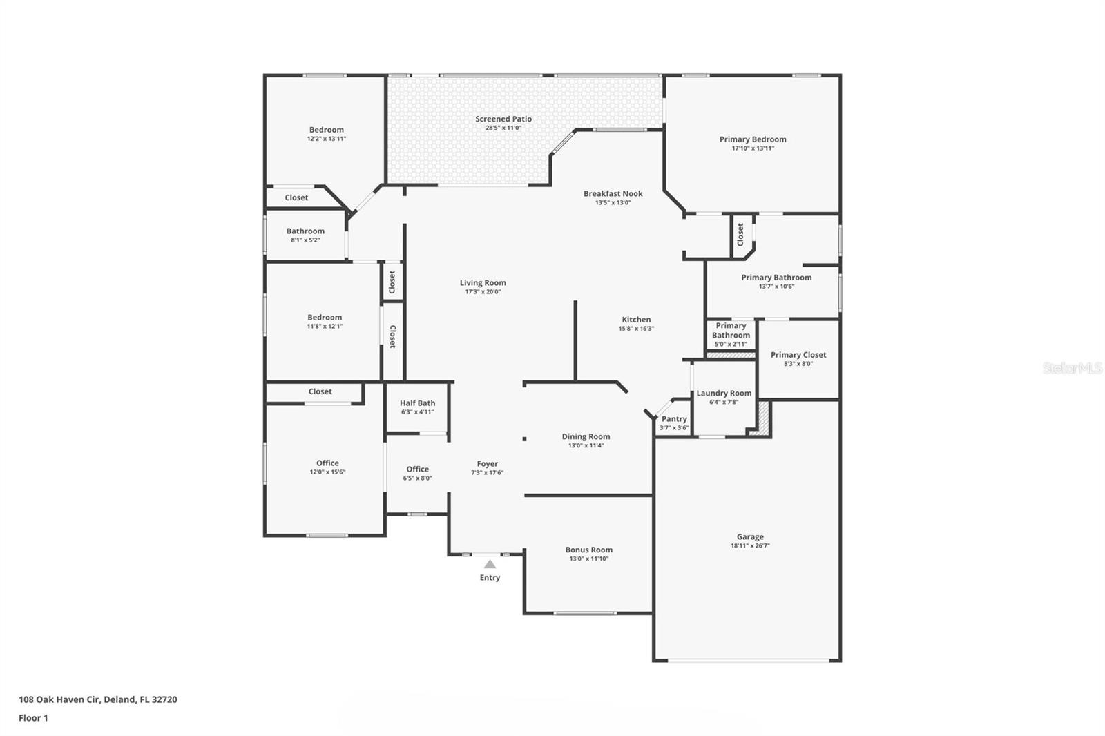 108 OAK HAVEN CIR, DELAND, FL, 32720