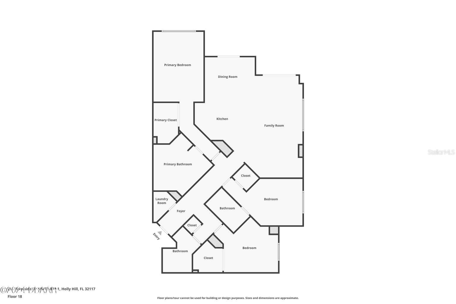 231 RIVERSIDE DRIVE #1801-1, HOLLY HILL, FL, 32117