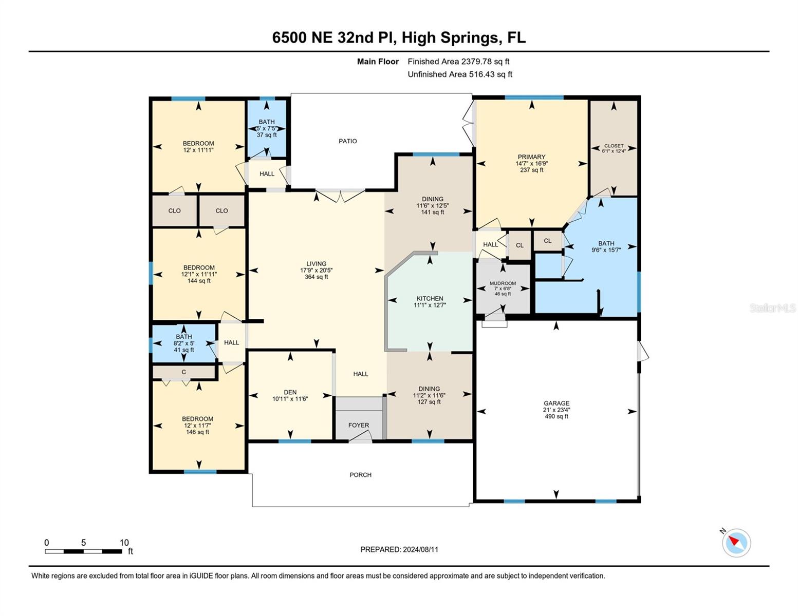 6500 NE 32ND PL, HIGH SPRINGS, FL, 32643