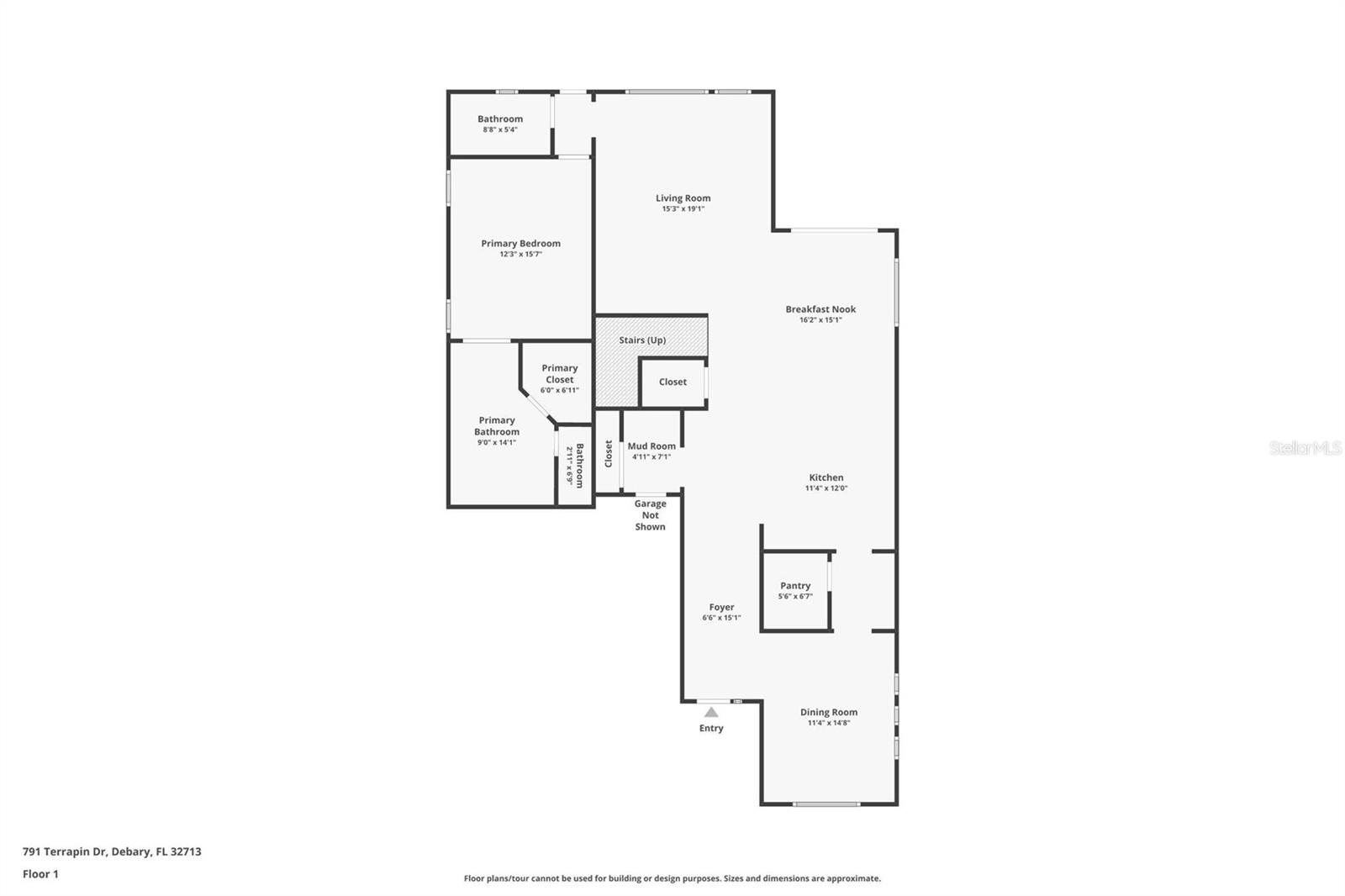 791 TERRAPIN DR, DEBARY, FL, 32713