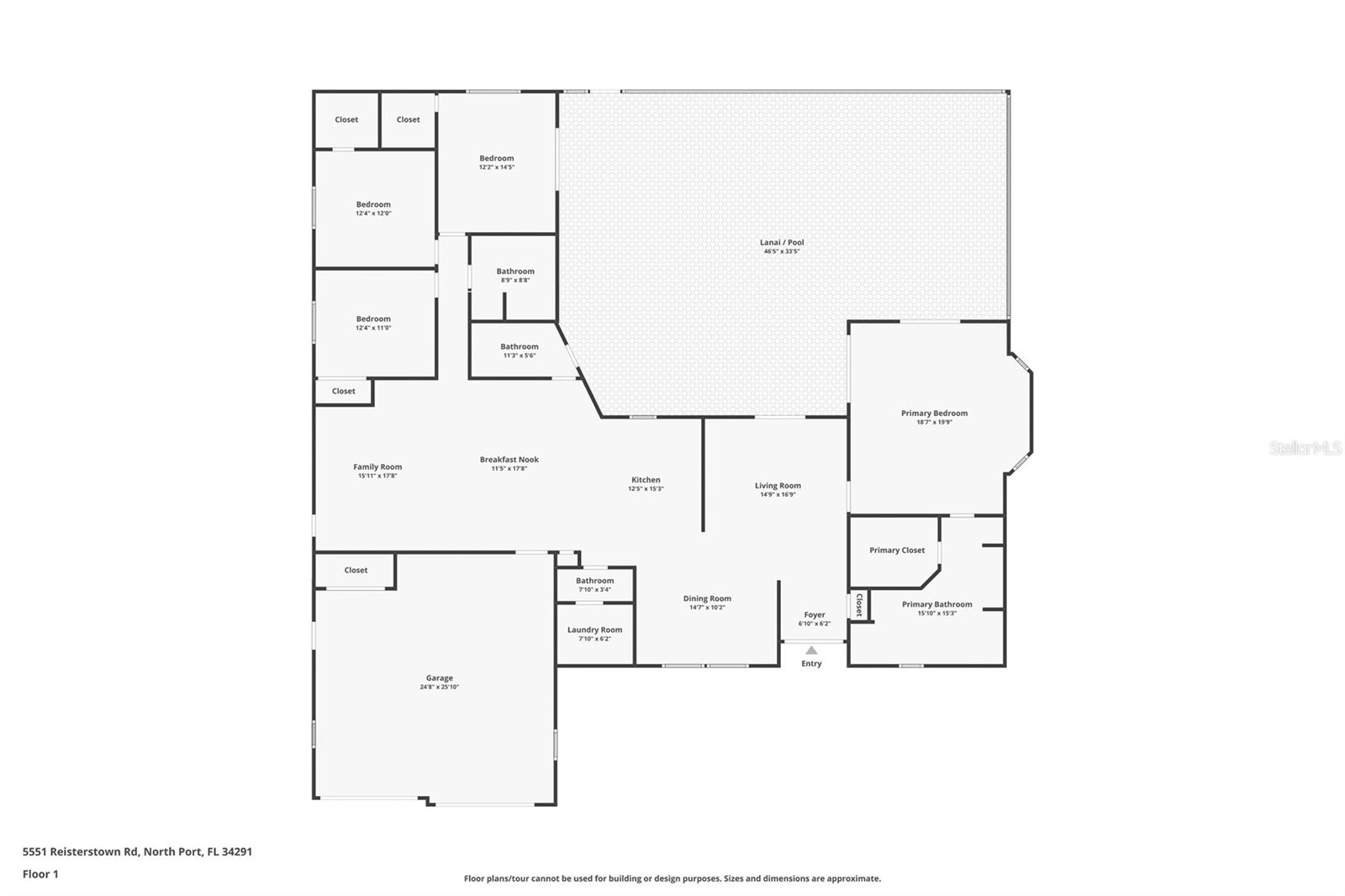 5551 REISTERSTOWN RD, NORTH PORT, FL, 34291