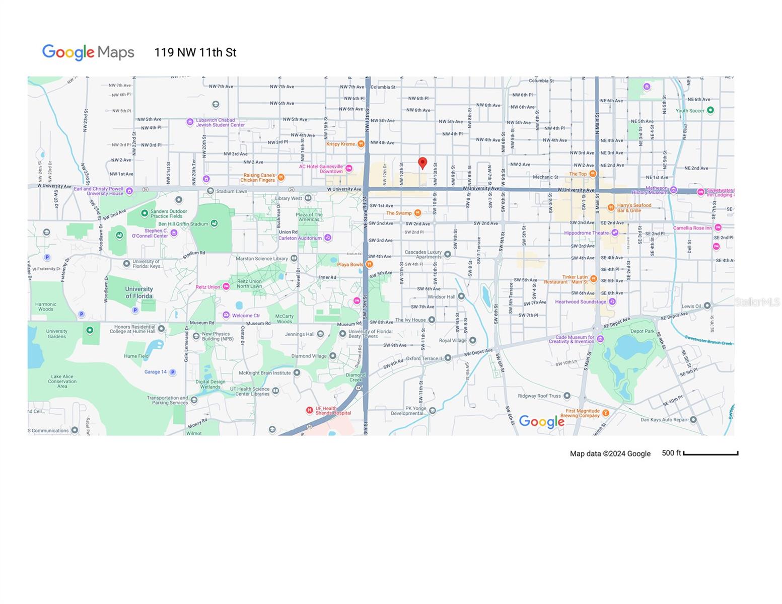 119 NW 11TH ST, GAINESVILLE, FL, 32601