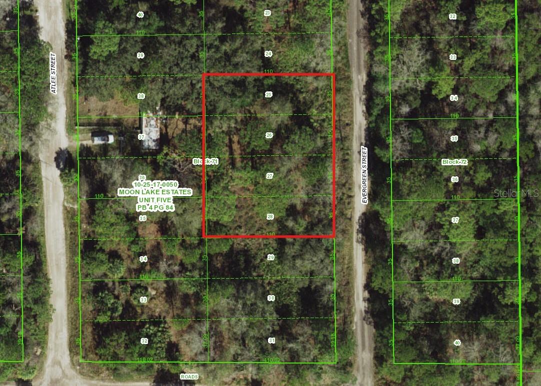 Lot 25-28 EVERGREEN ST, NEW PORT RICHEY, FL, 34654