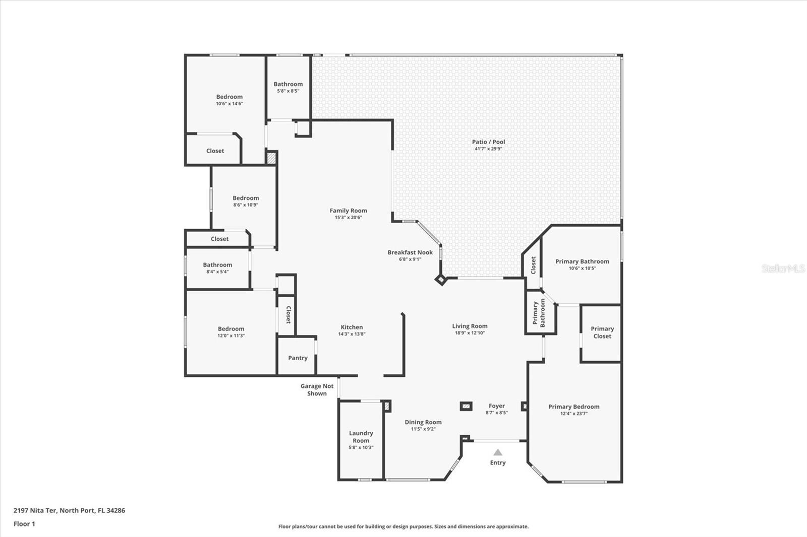 2197 NITA TER, NORTH PORT, FL, 34286