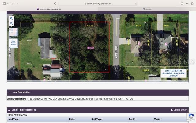 0 N OAK DR, KENANSVILLE, FL, 34739
